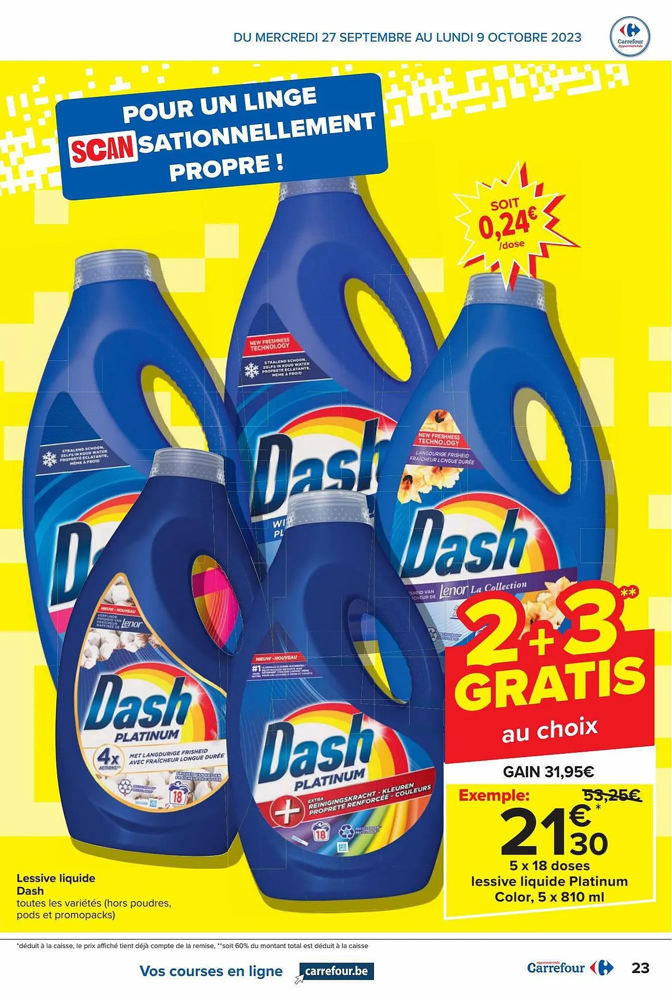 Carrefour Express Folder van 27 september tot 28 september 2023 - folder pagina 23