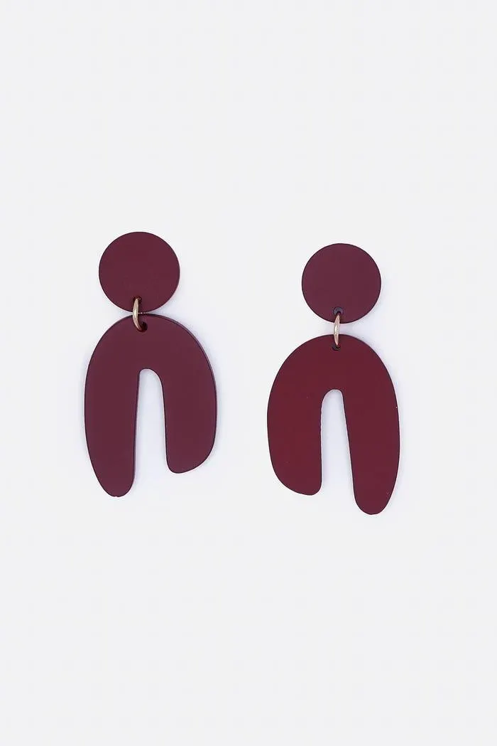 Oorbellen geometrisch mannetje