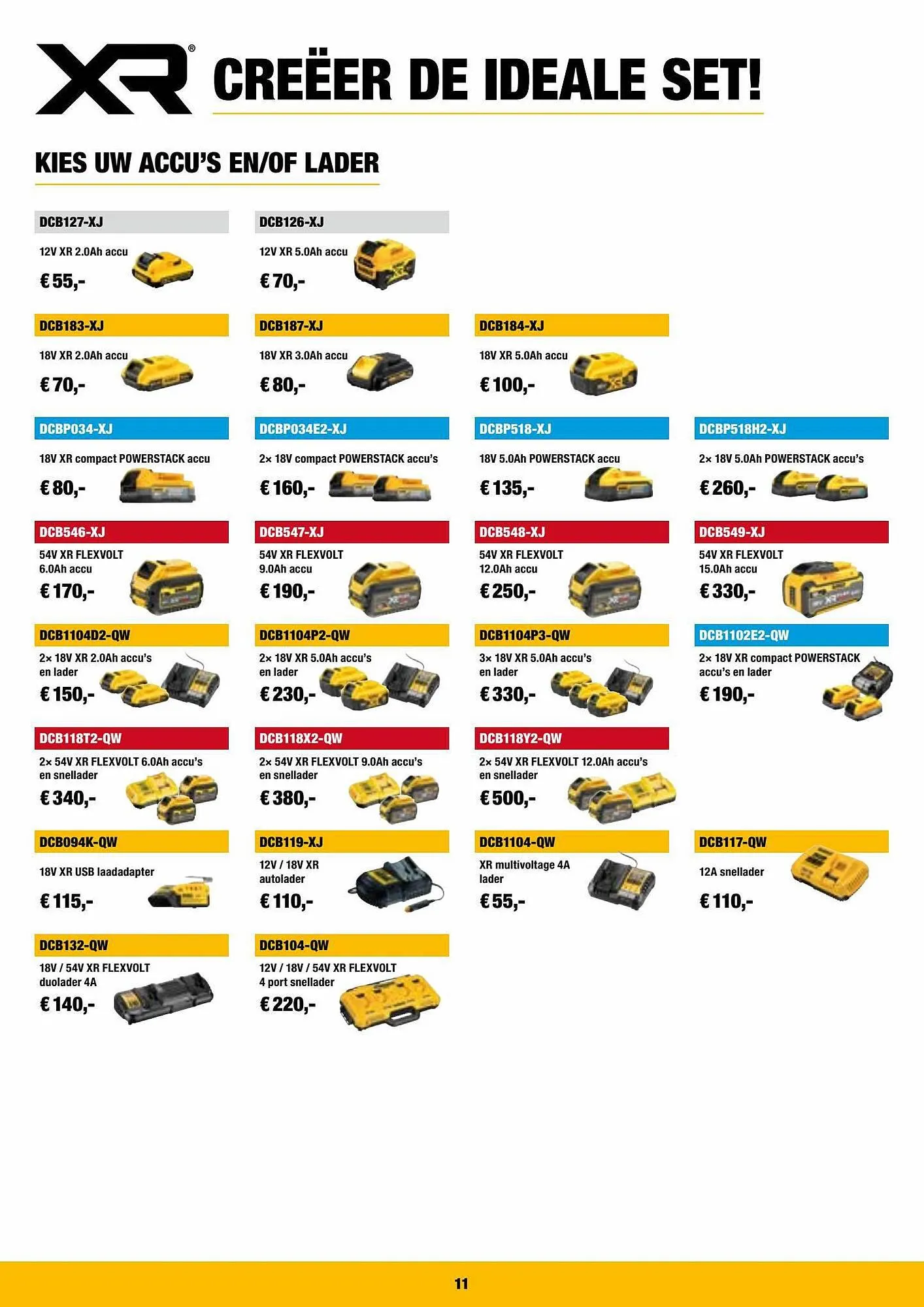 DeWALT folder van 3 september tot 30 september 2023 - folder pagina 11