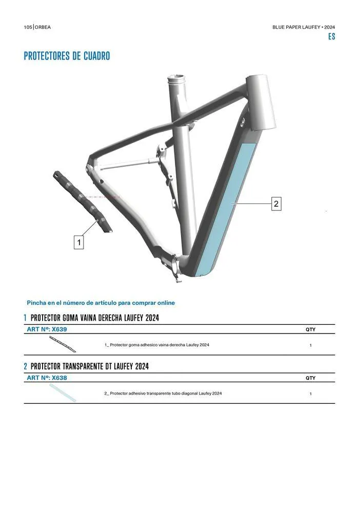 BLUE PAPER LAUFEY 2024 van 25 oktober tot 25 oktober 2024 - folder pagina 105