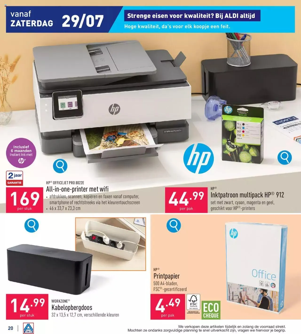 Aldi folder week 30 van 4 augustus tot 31 december 2023 - folder pagina 20