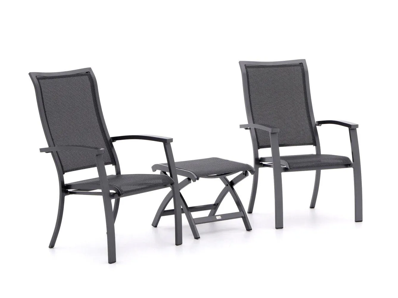 Bellagio Lugo/Pronto balkonset 3-delig stapelbaar