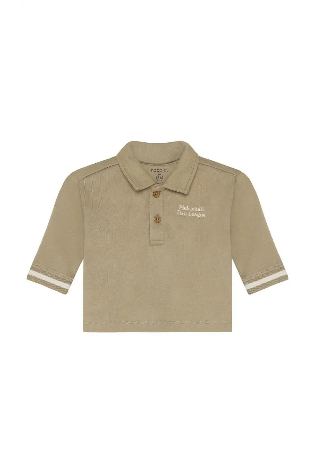 Poloshirt Polo LS - Abbey Stone