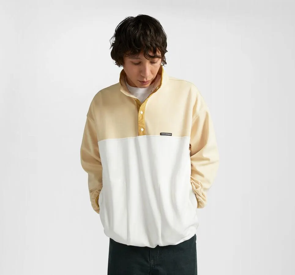 Transitional Knit Blocked Popover