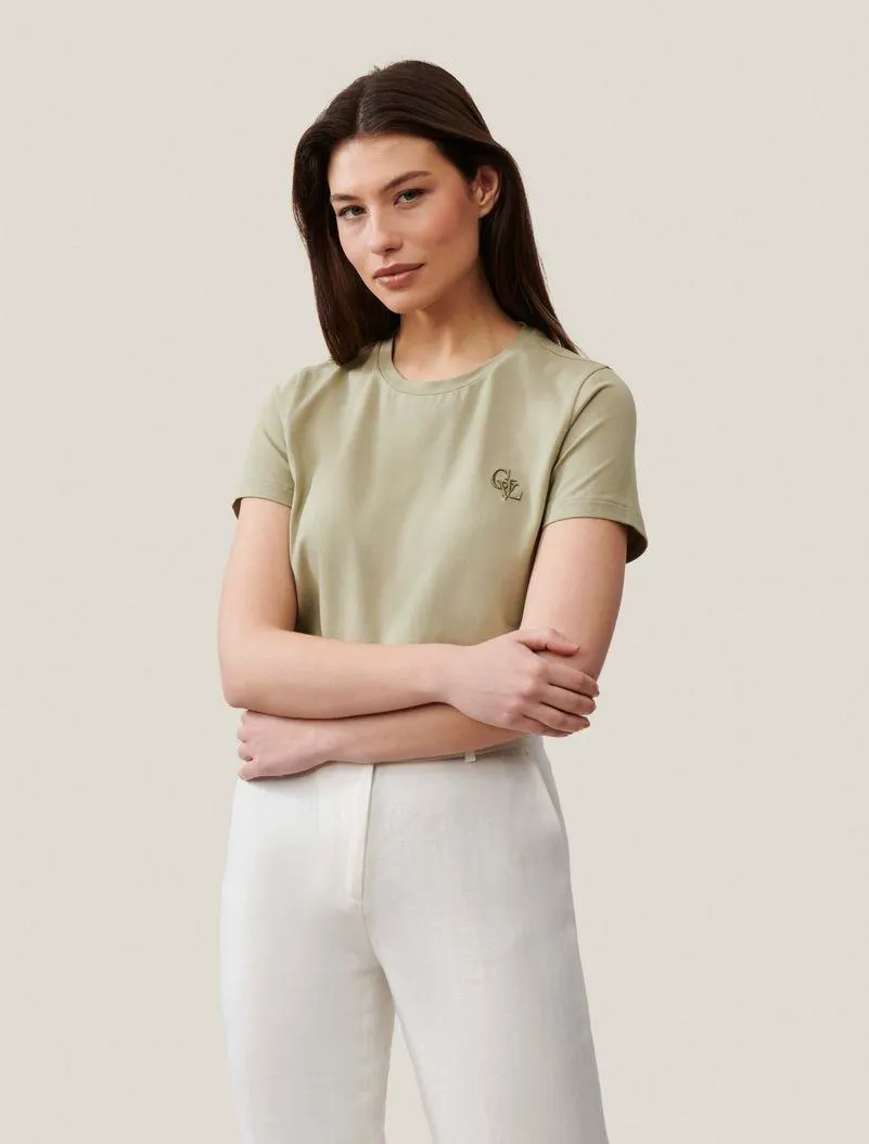 Trinea T-shirt Saliegroen