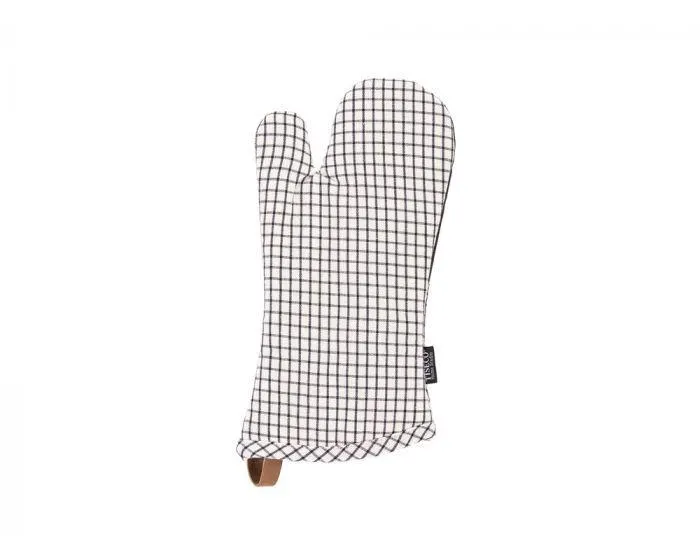 Ovenwanten Sherlock Checker zwart