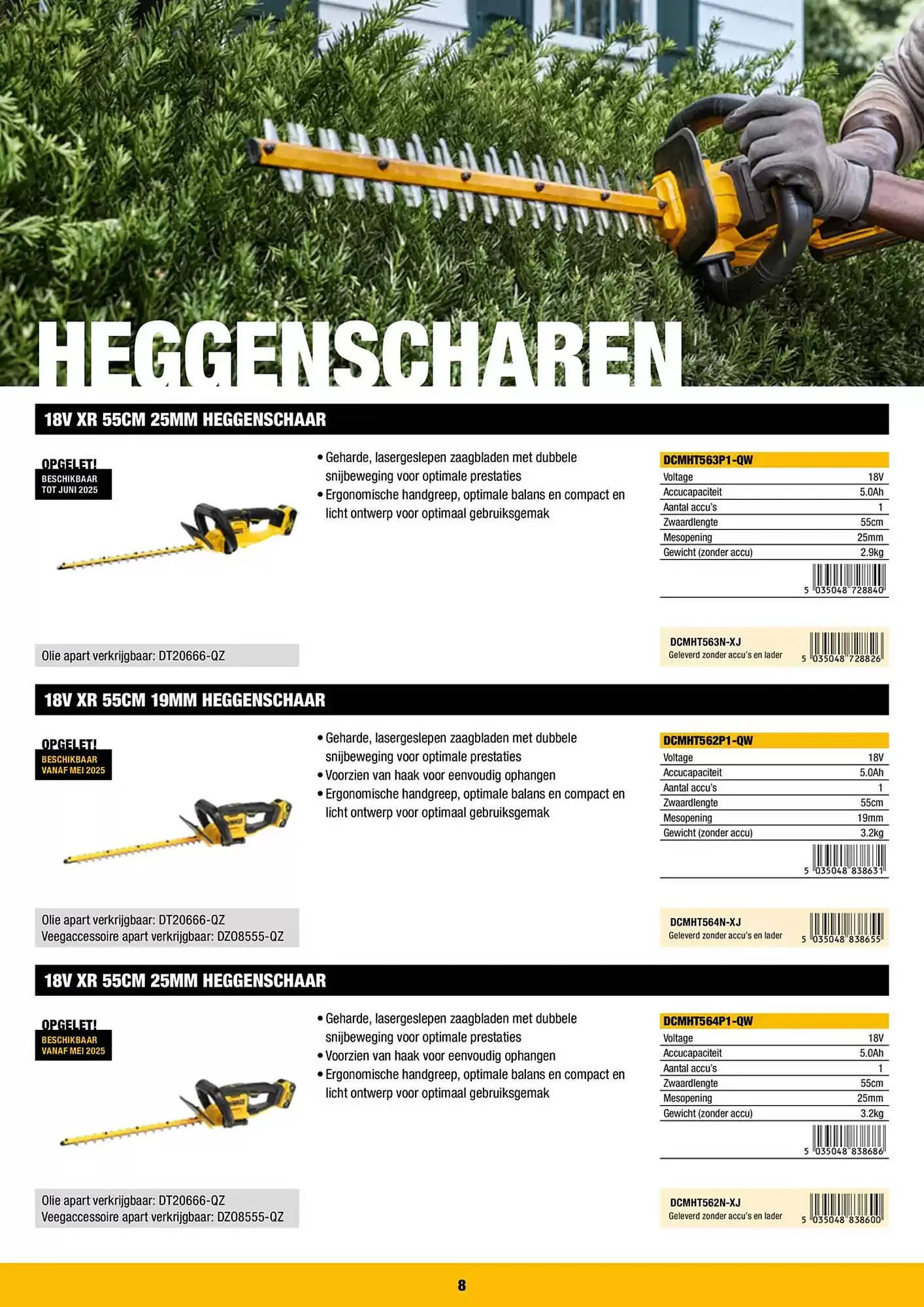 DeWALT folder van 3 februari tot 30 april 2025 - folder pagina 8