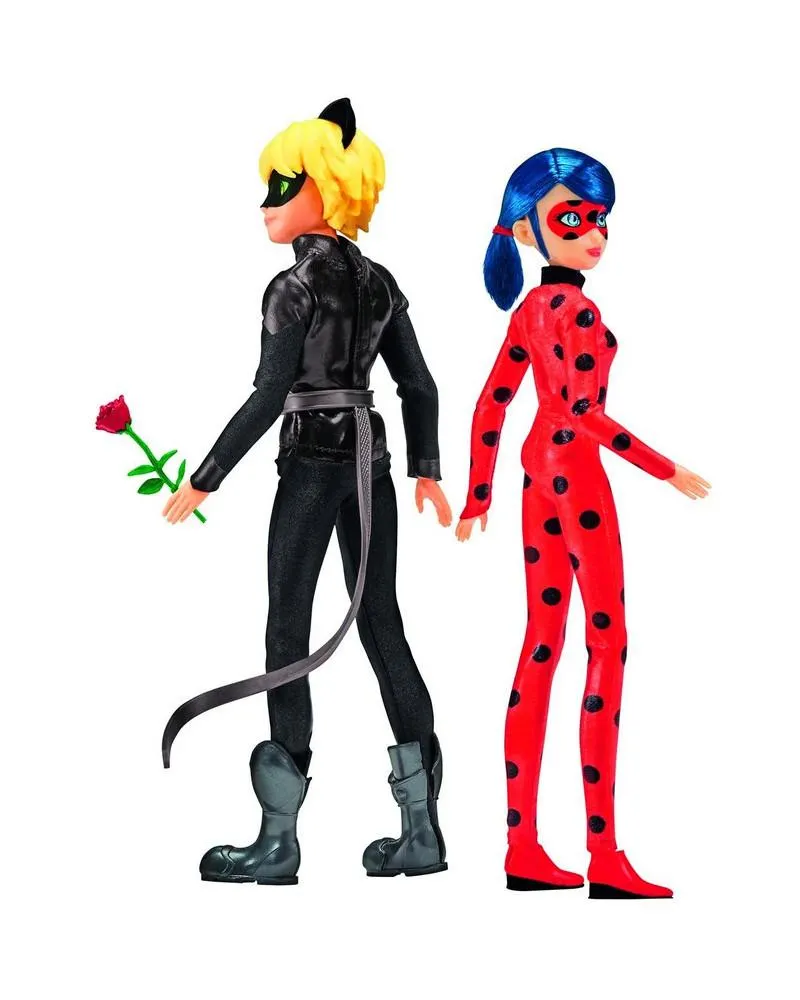 MIRACULOUS PACK DE 2 POUPEES 26CM