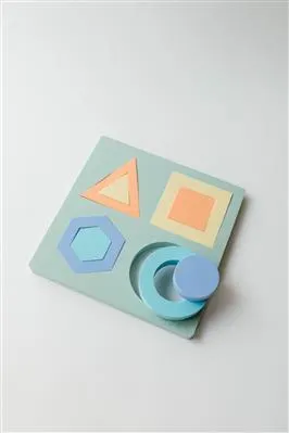 Puzzel met geometrische figuren Moes