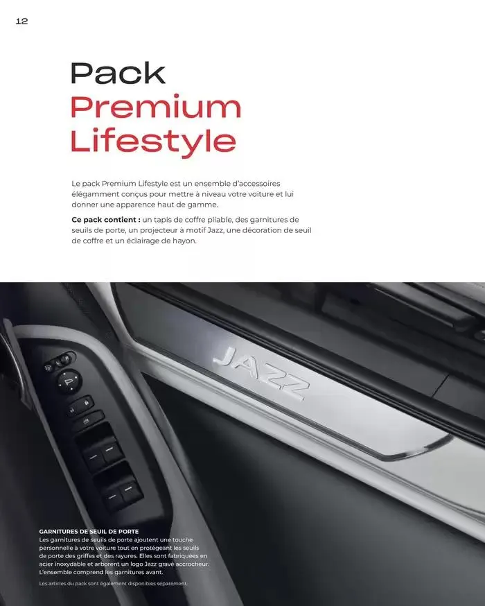 Honda Jazz e:HEV Accessoires van 14 oktober tot 14 oktober 2025 - folder pagina 14