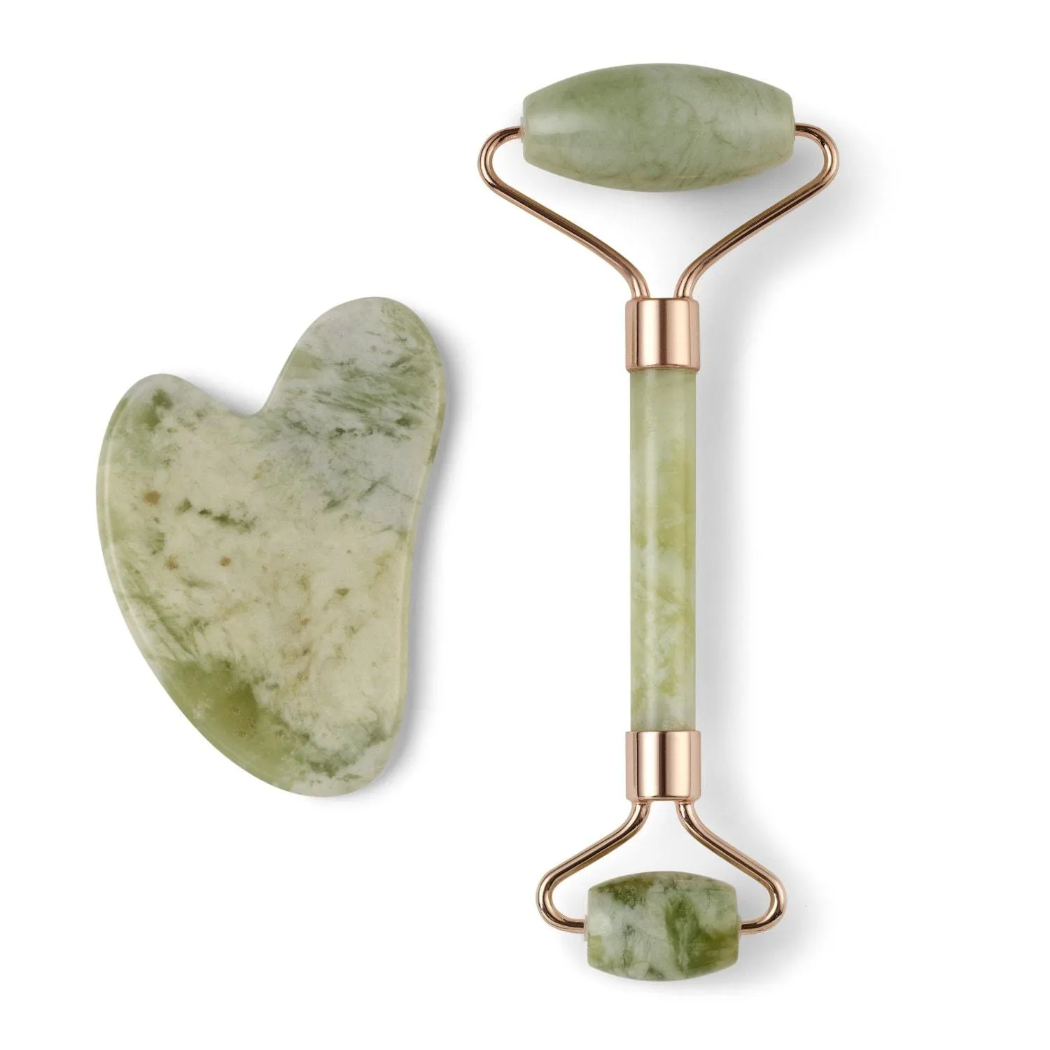Gua Sha and Roller Set Jade