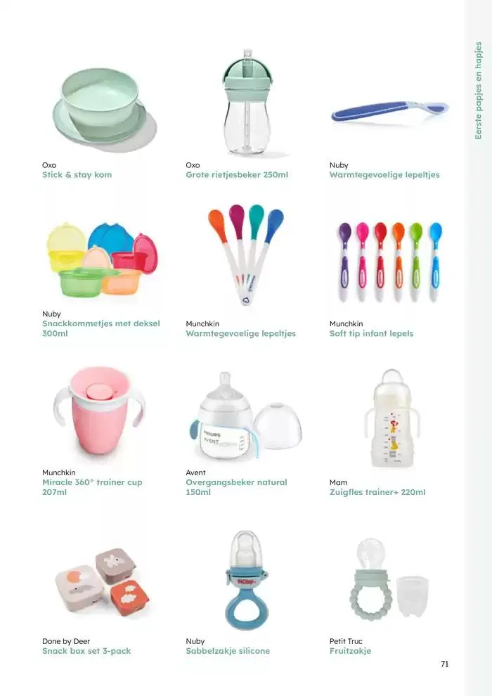 Babycatalogus  van 10 februari tot 31 december 2025 - folder pagina 71