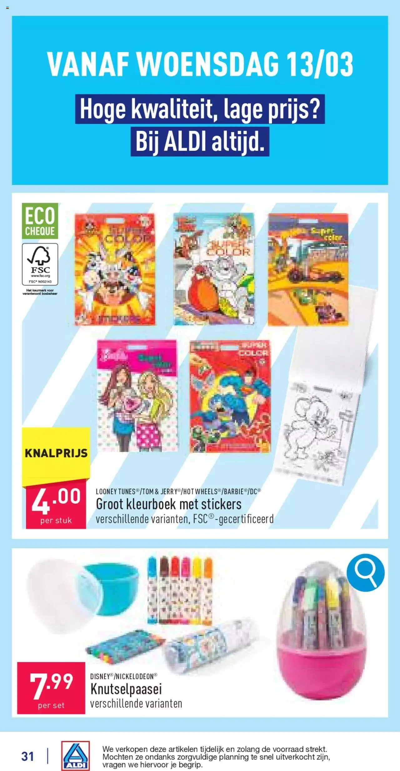 Aldi folder week 11 van 16 maart tot 10 maart 2024 - folder pagina 31