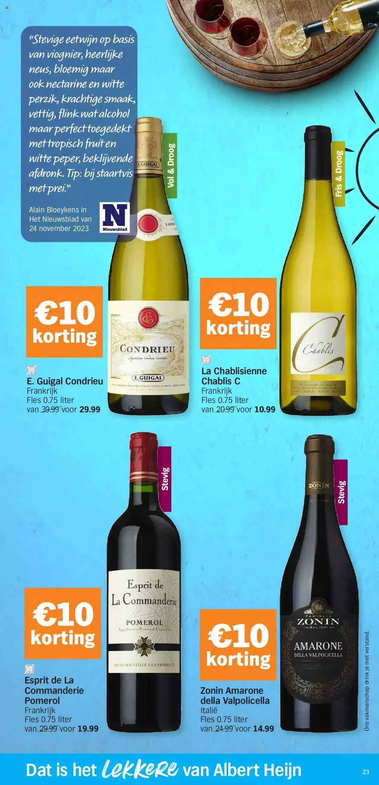 Albert Heijn folder week / de la semaine 12 van 24 maart tot 23 maart 2024 - folder pagina 23