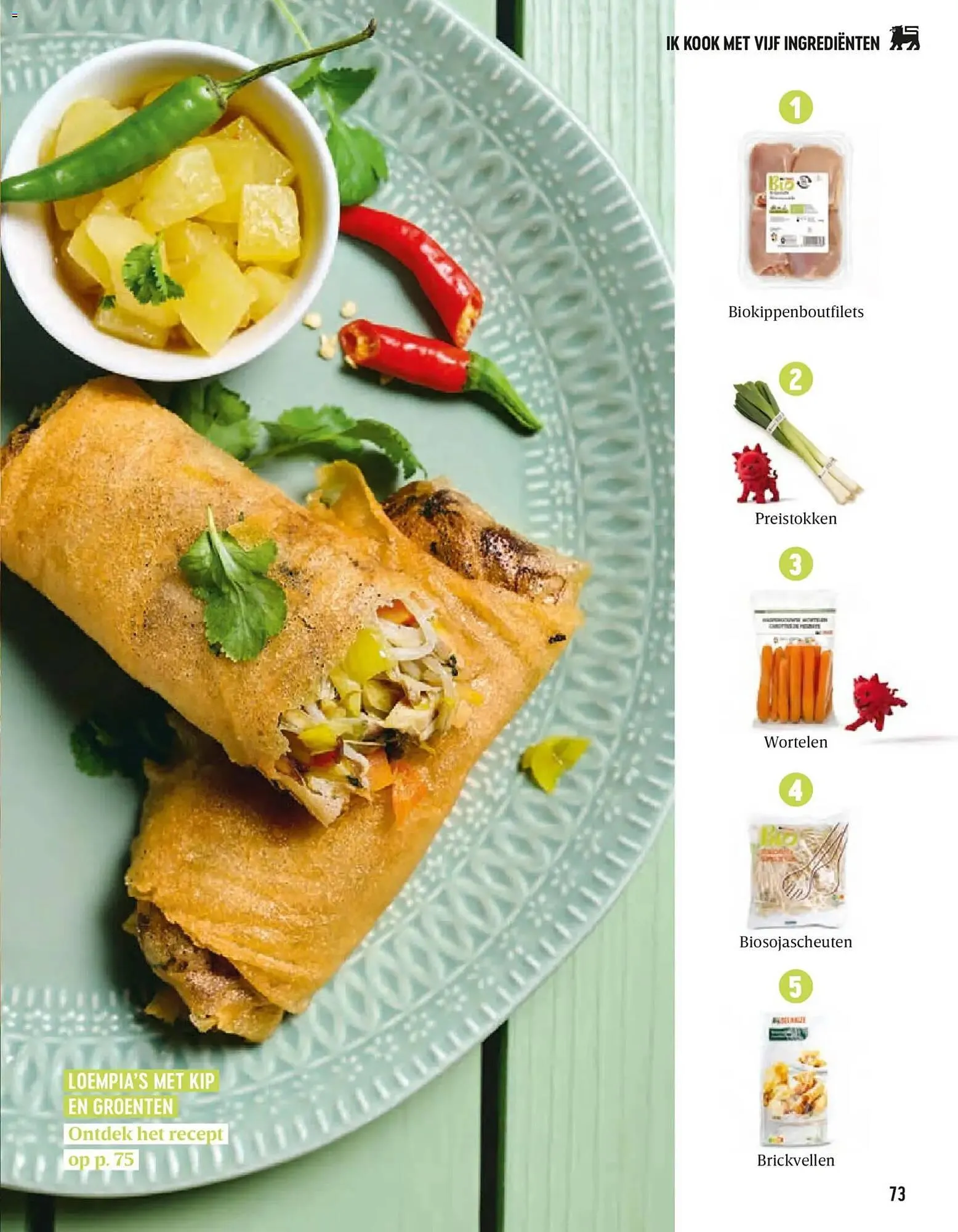 Delhaize magazine van 2 april tot 31 mei 2026 - folder pagina 73