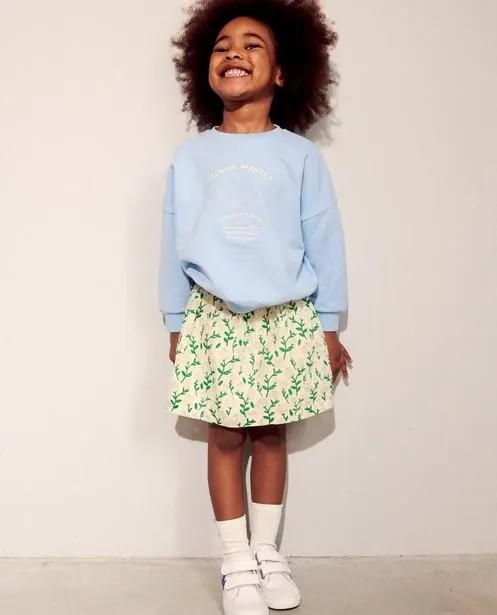 Rok met bloemenprint