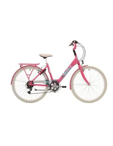 BIKEFUN FLOWER FUN GIRLS 20 FUCHSIA 6 SPEED