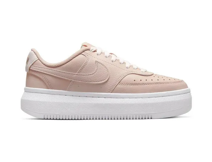 Nike - Court Vision Alta Leather Women - Roze Platform Sneakers