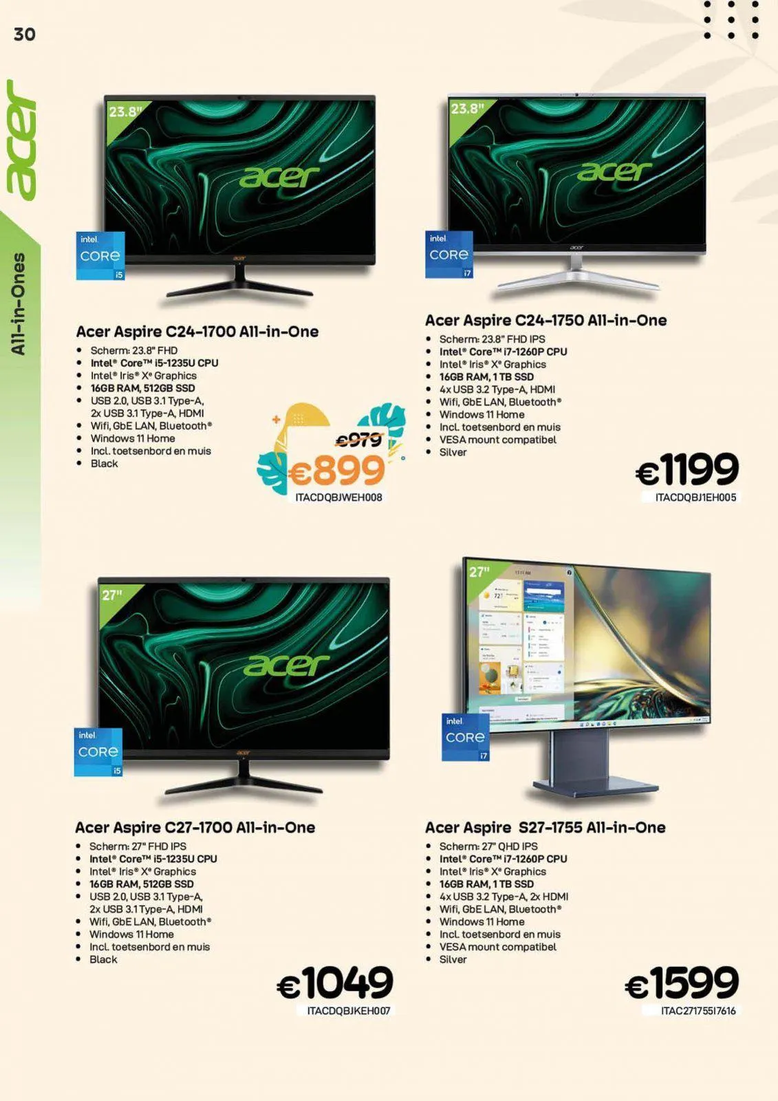 Compu Deals folder tot 31.07.2023 van 1 juli tot 31 juli 2023 - folder pagina 27