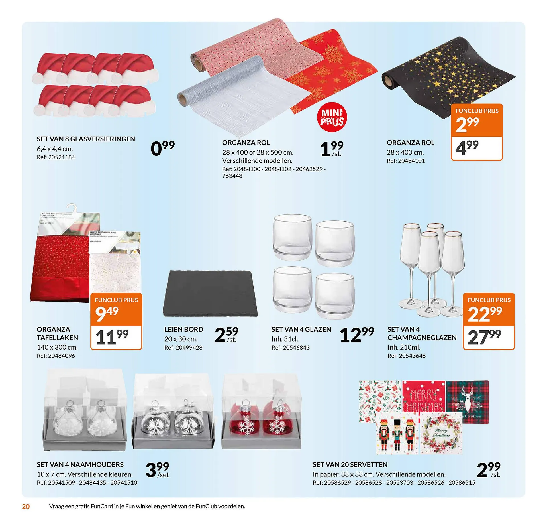 Fun folder van 28 november tot 4 december 2023 - folder pagina 20