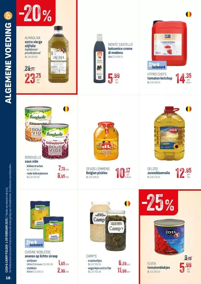 Cash & Carry Folder van 3 februari tot 28 februari 2025 - folder pagina 18