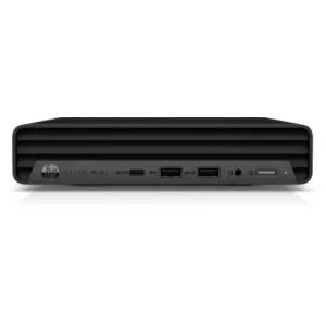 HP Elite Mini 600 G9 Intel® Core™ i5 i5-12500T 8 GB DDR4-SDRAM 256 GB SSD Windows 11 Pro Mini PC Zwart