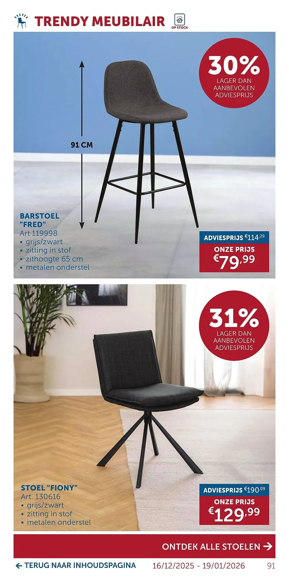 Zelfbouwmarkt folder van 15 december tot 19 januari 2026 - folder pagina 91