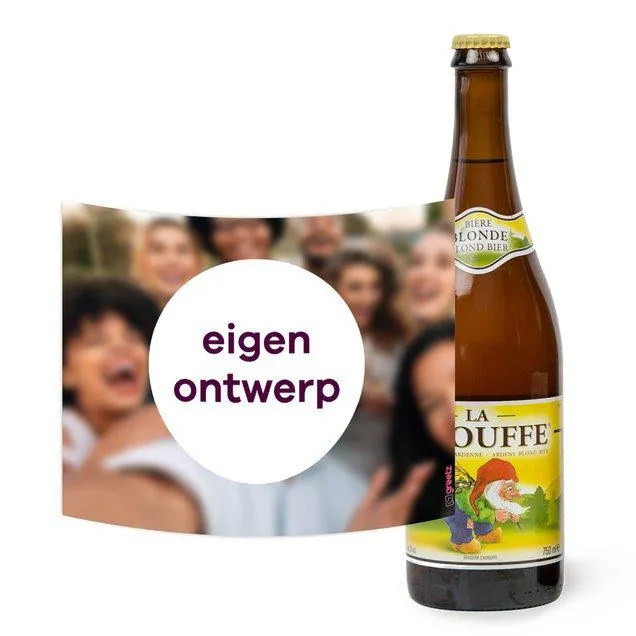 La Chouffe | 750 ml | met eigen ontwerp