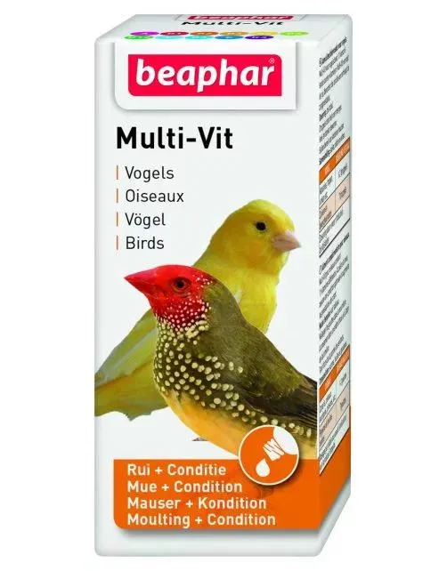 Beaphar Multi-Vitamine Vogels - Vogelapotheek