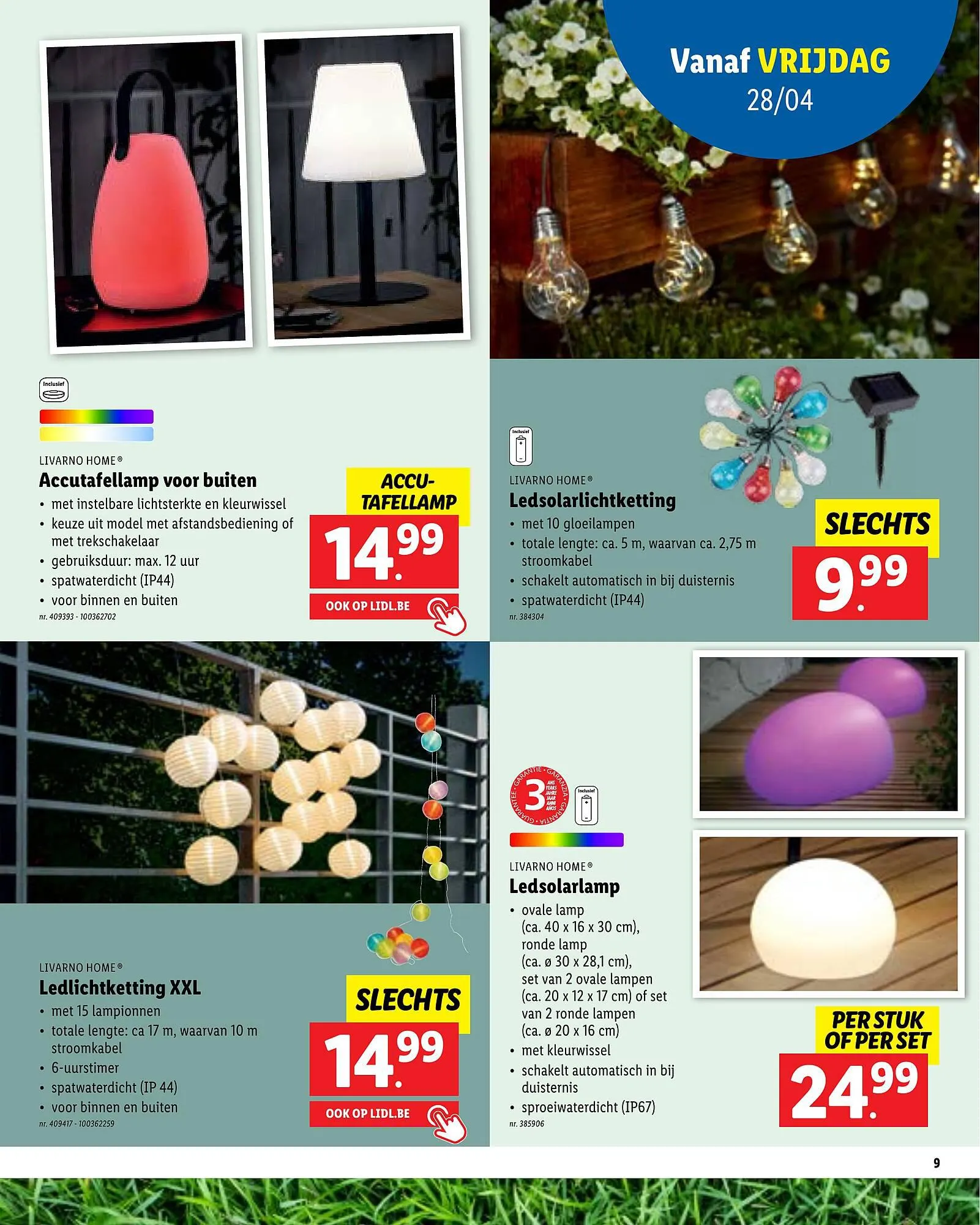 Lidl Tuin Folder van 26 juli tot 22 juli 2023 - folder pagina 9