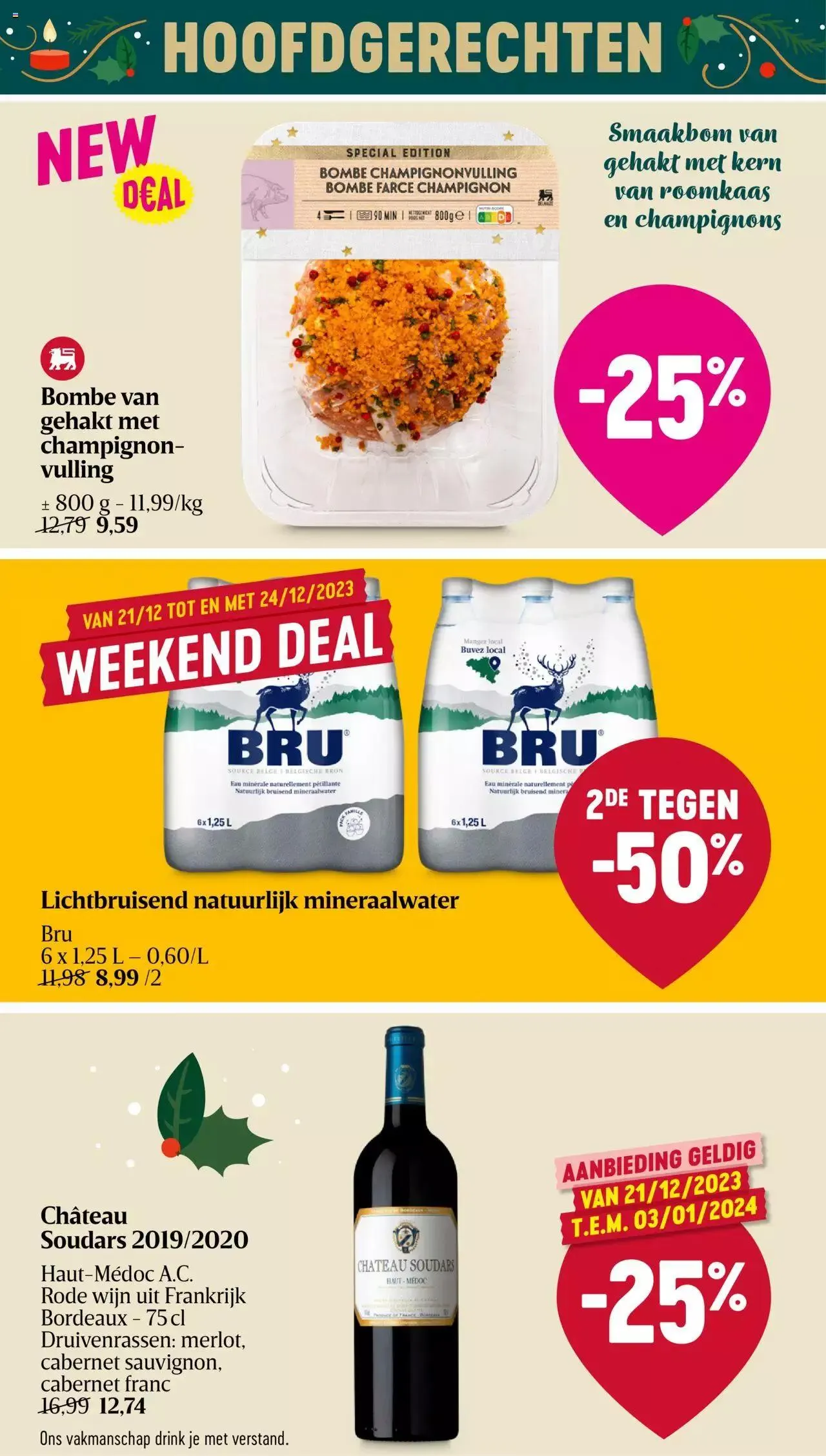 Delhaize folder week 51 van 27 december tot 23 december 2023 - folder pagina 24