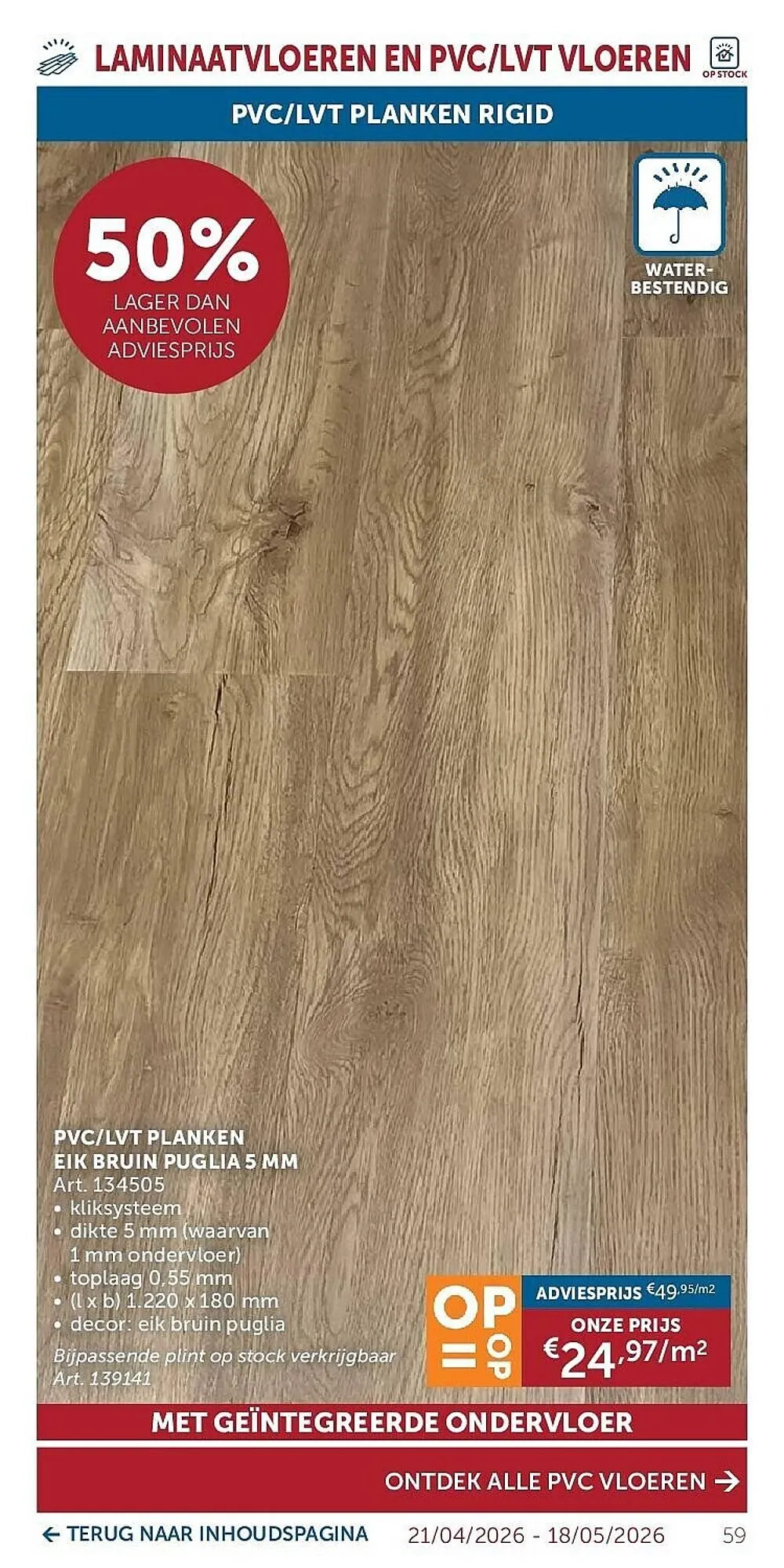 Zelfbouwmarkt folder van 21 april tot 18 mei 2026 - folder pagina 59