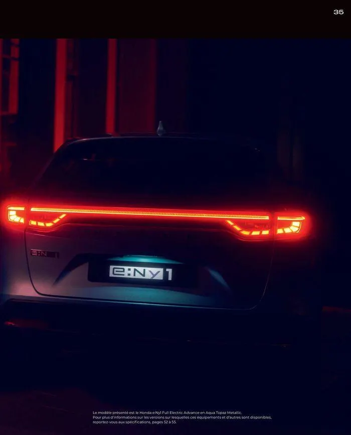 Honda e:Ny1 — Brochure van 18 april tot 18 april 2025 - folder pagina 35
