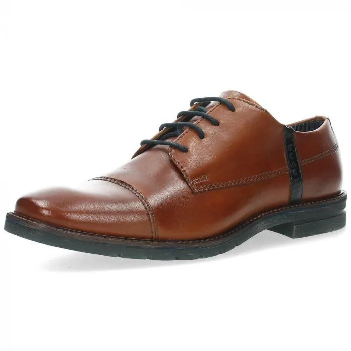 Cognac veterschoenen Merlo
