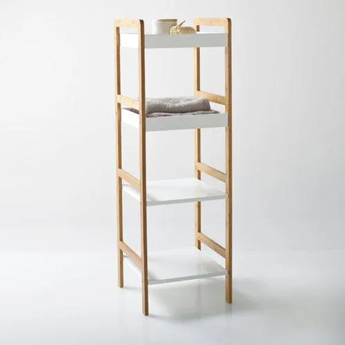 Étagère de salle de bain, 4 plateaux, Lindus