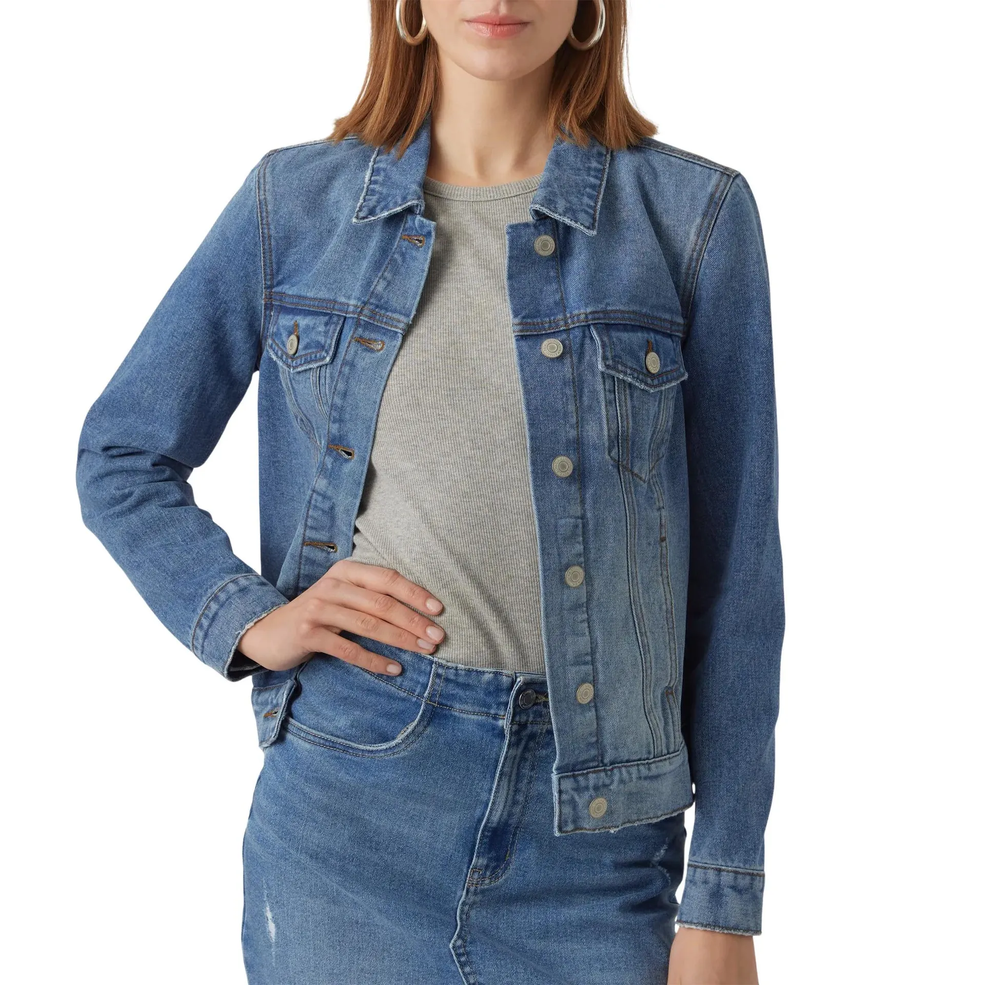 Zorica Denim Jas Dames