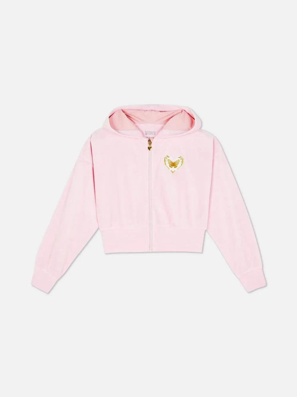 7-15 ans | Sweat à capuche zippé douillet Wicked Glinda