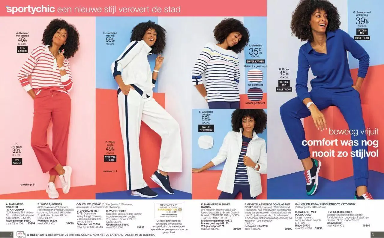 Damart folder van 31 maart tot 31 december 2023 - folder pagina 2