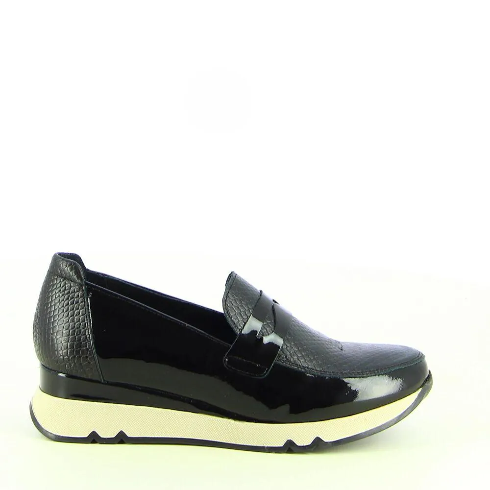 Ken Shoe Fashion - Zwart - Mocassins
