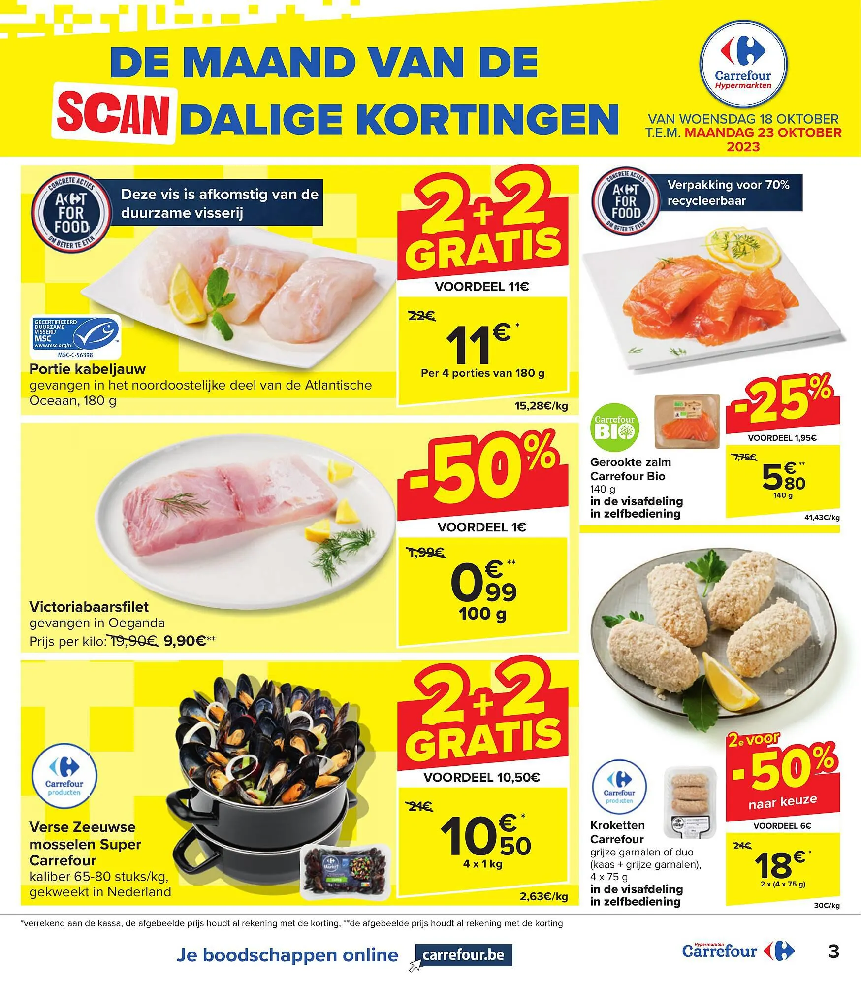 Hyper Carrefour Folder van 19 oktober tot 19 oktober 2023 - folder pagina 2