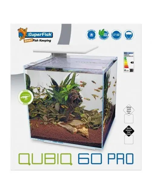 Superfish Qubiq 60 Pro 40x40x50.8 cm - Aquaria