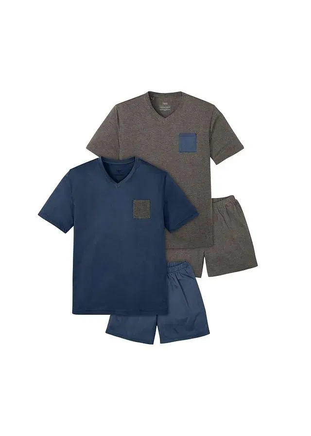 Lot de 2 pyjashorts (4 pces)