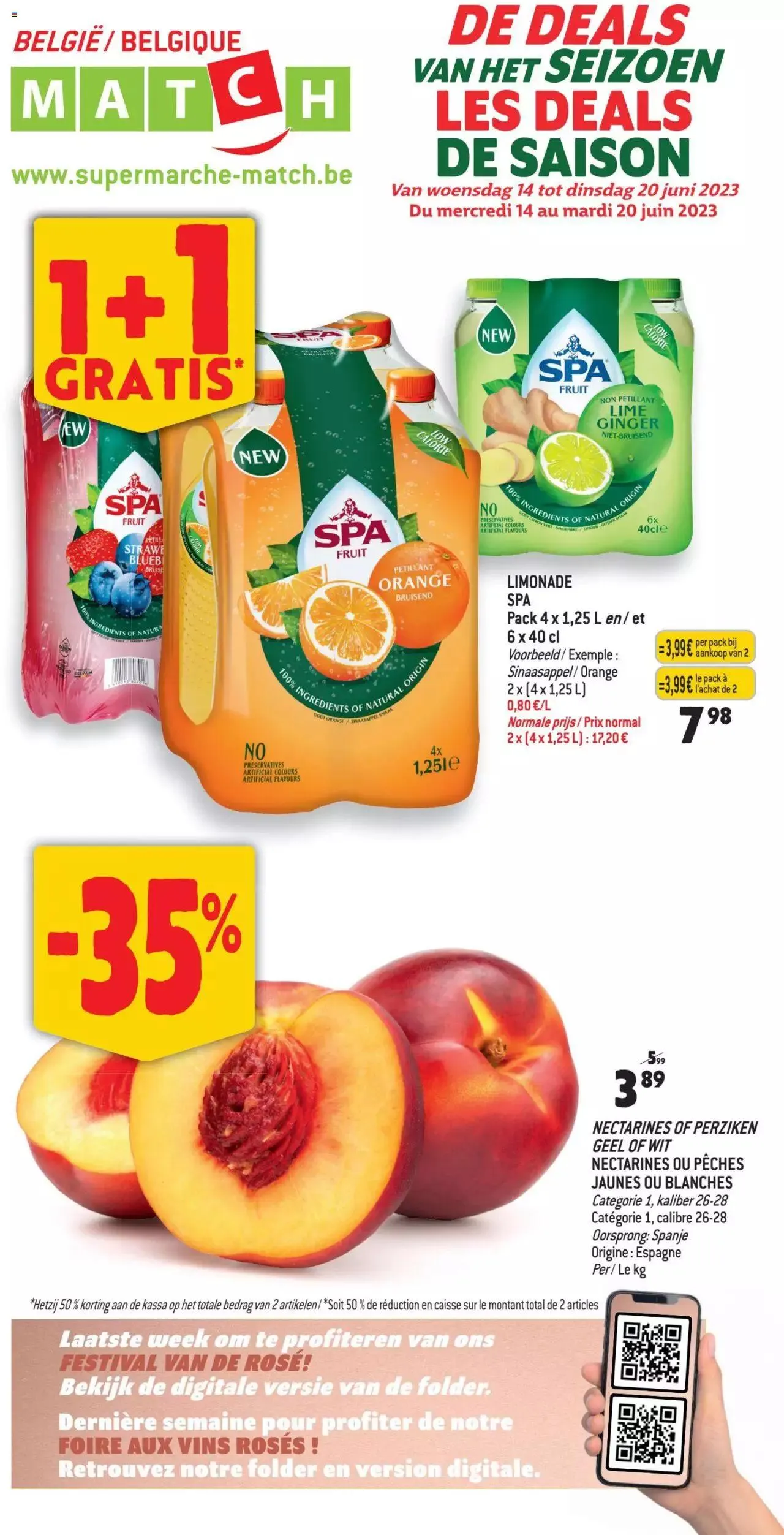 Match Supermarché folder / publicité - 0