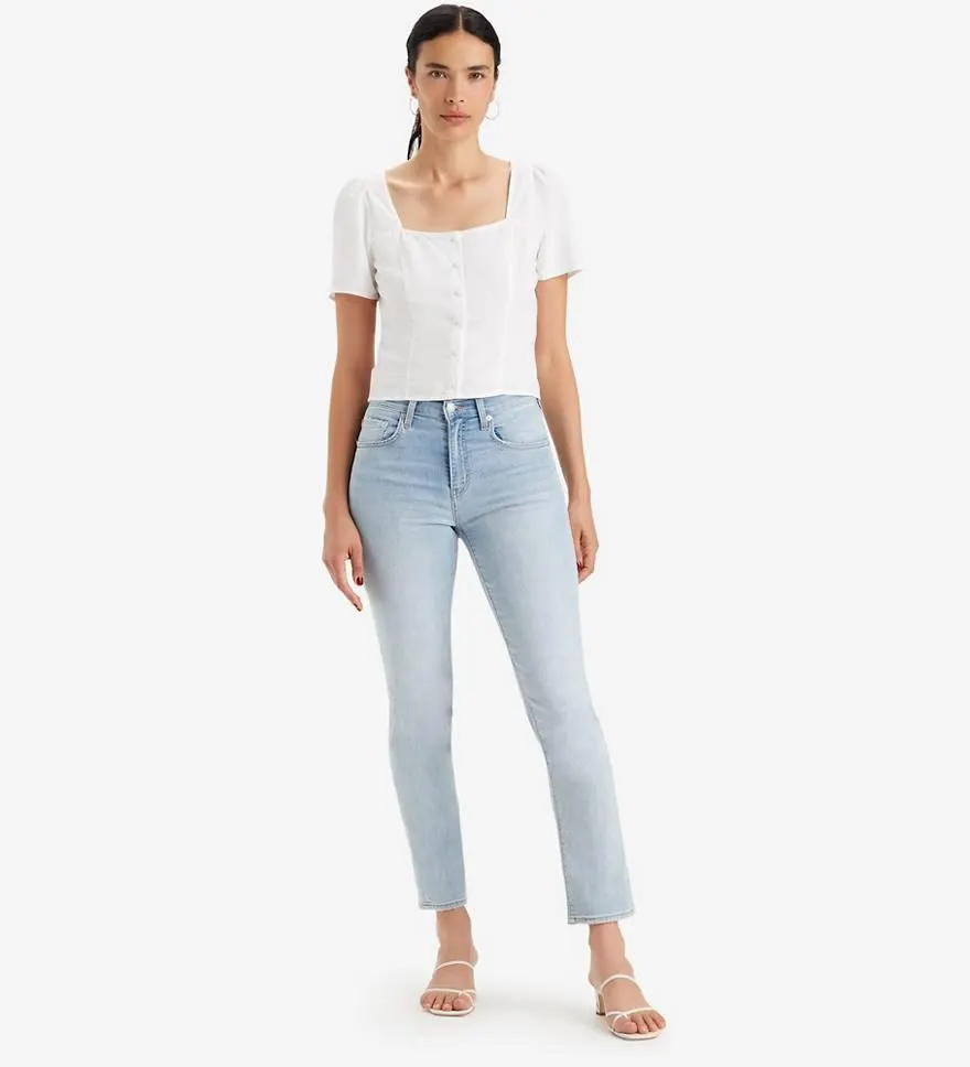 724™ High Rise Straight Lightweight Jeans
