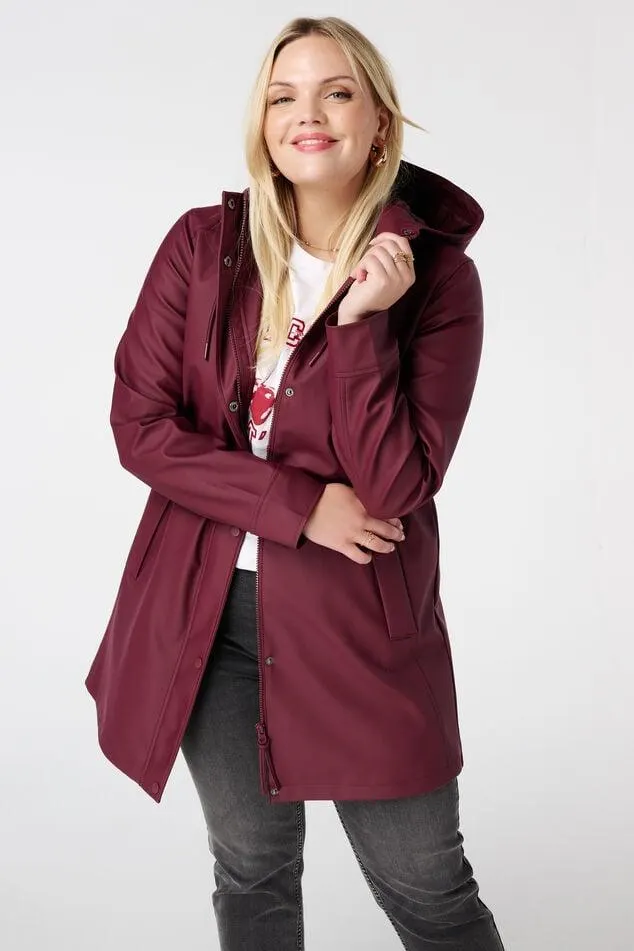 Regenjas met capuchon