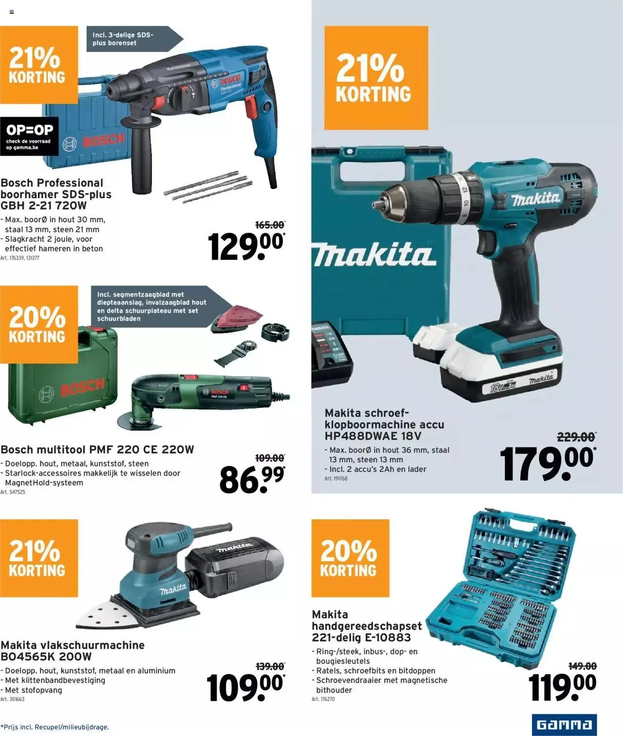 GAMMA folder van 11 april tot 31 december 2023 - folder pagina 41