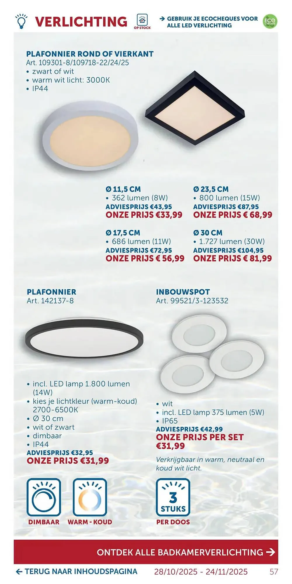 Zelfbouwmarkt folder van 28 oktober tot 24 november 2025 - folder pagina 57