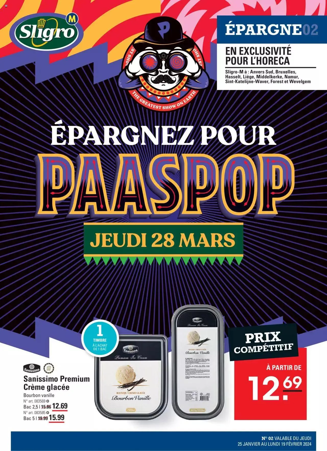 Sligro - Sligro-M Folder 2 Paaspop Spaarfolder FR van 19 februari tot 23 februari 2024 - folder pagina
