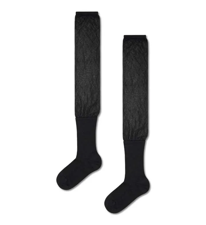 Solid Sheer Over The Knee