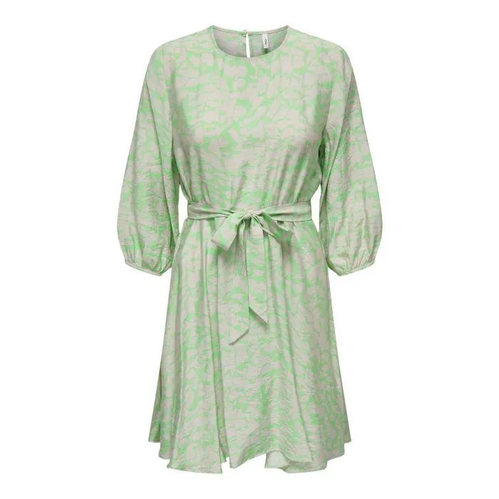 Groene midi jurk